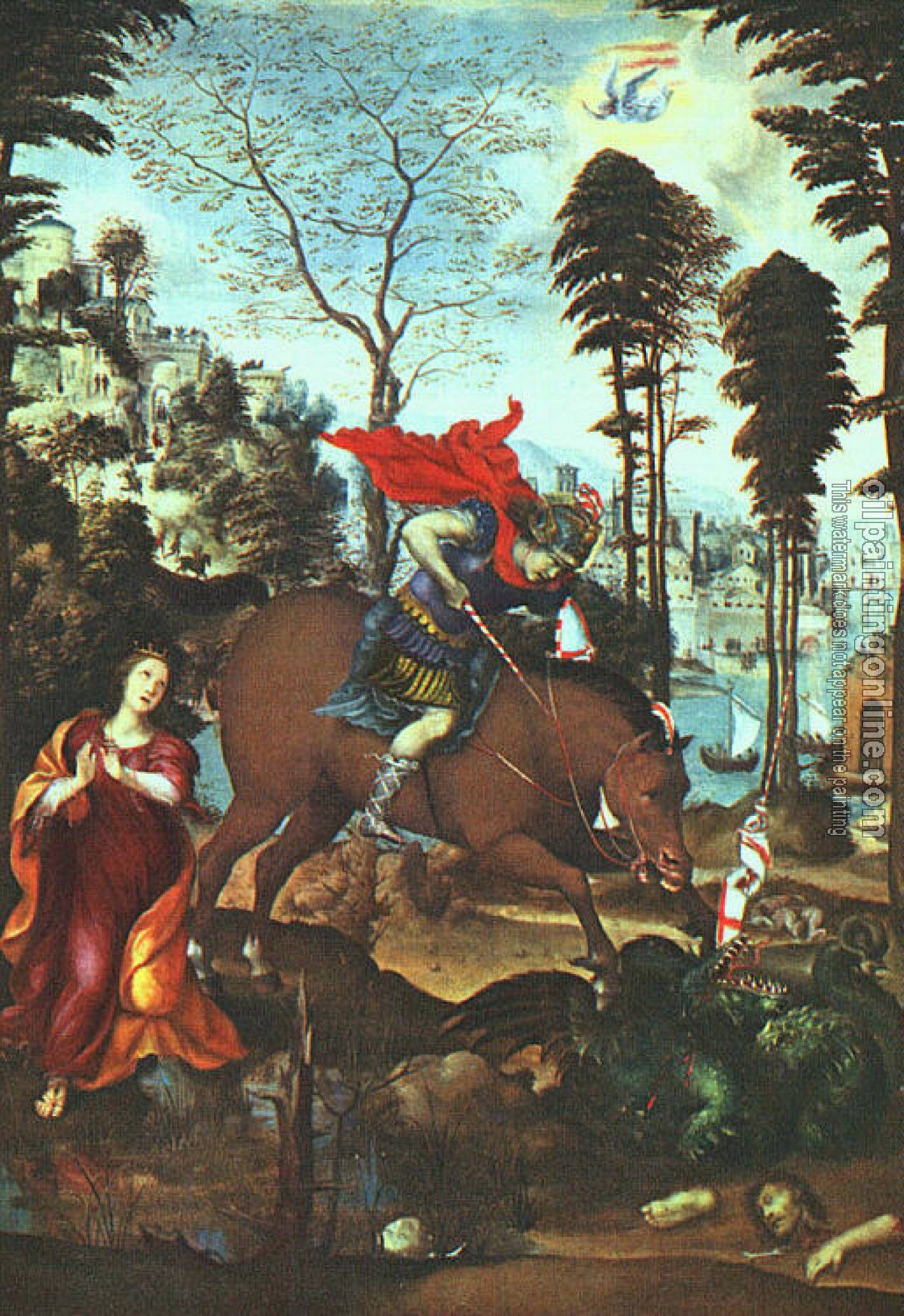 Il Sodoma - St George and the Dragon